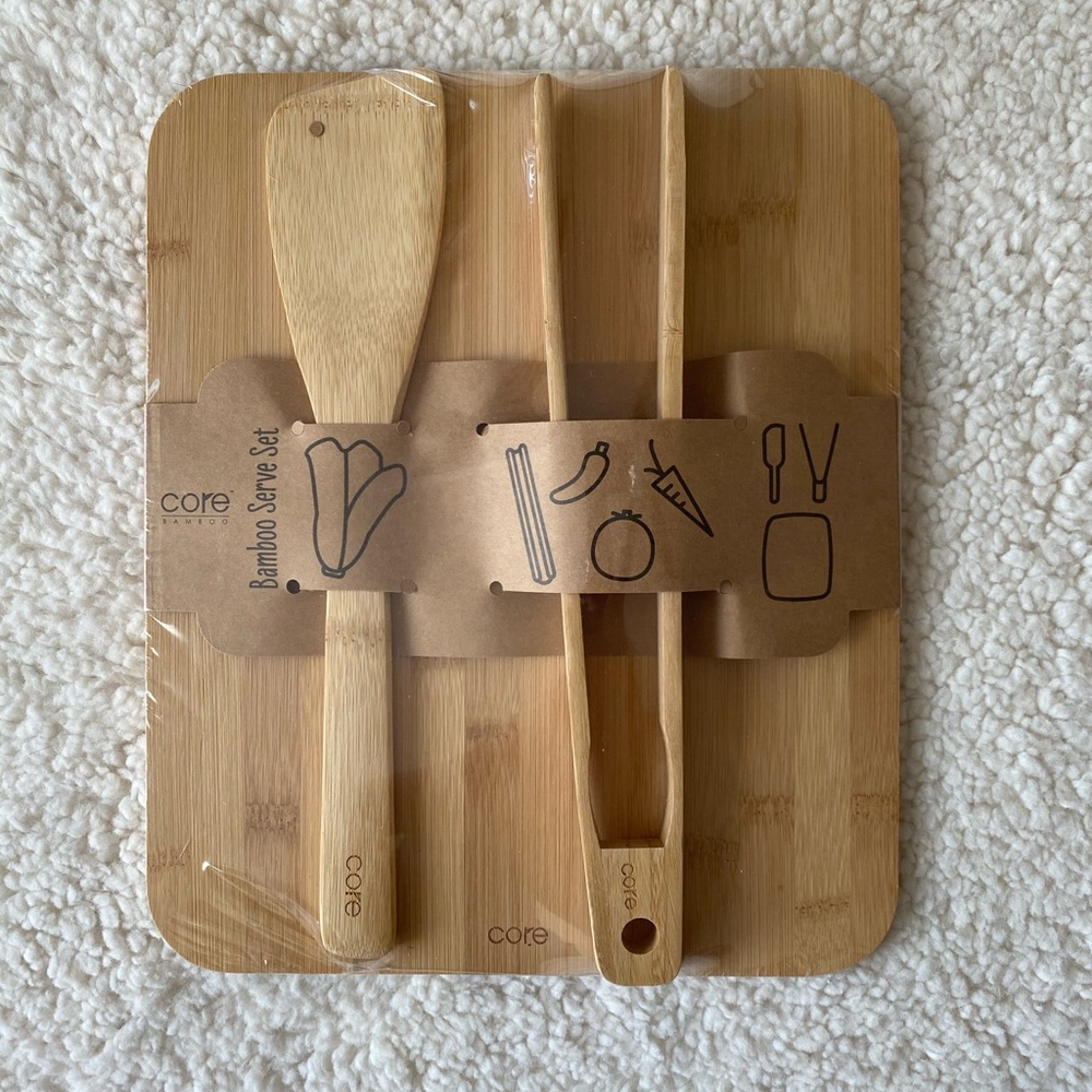 GREAT GIFT ITEM 🎄 Core Bamboo Serve set